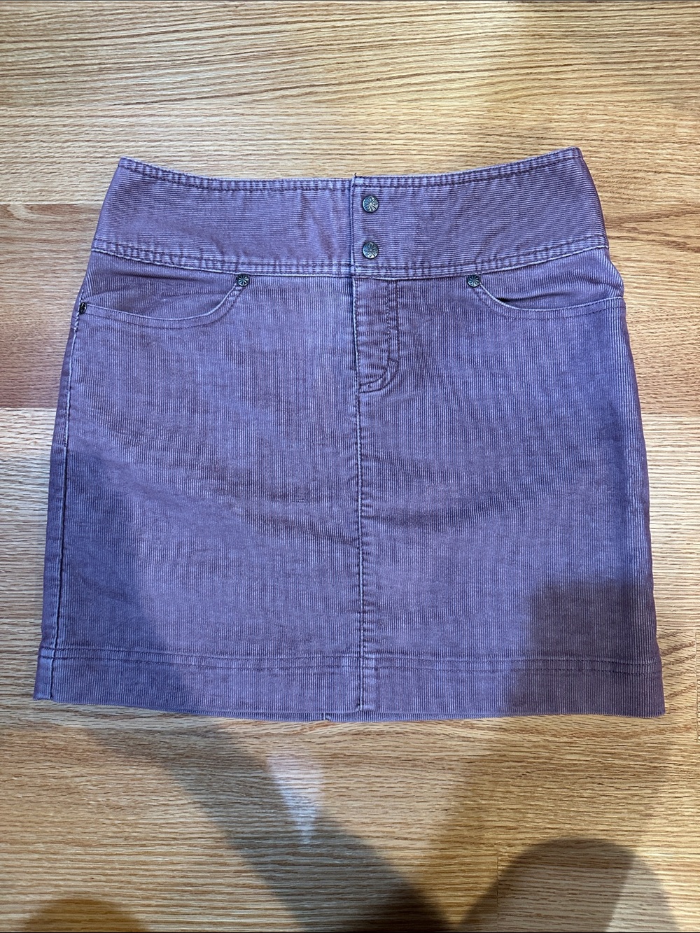 Athleta Purple Corduroy Skirt - Size 0